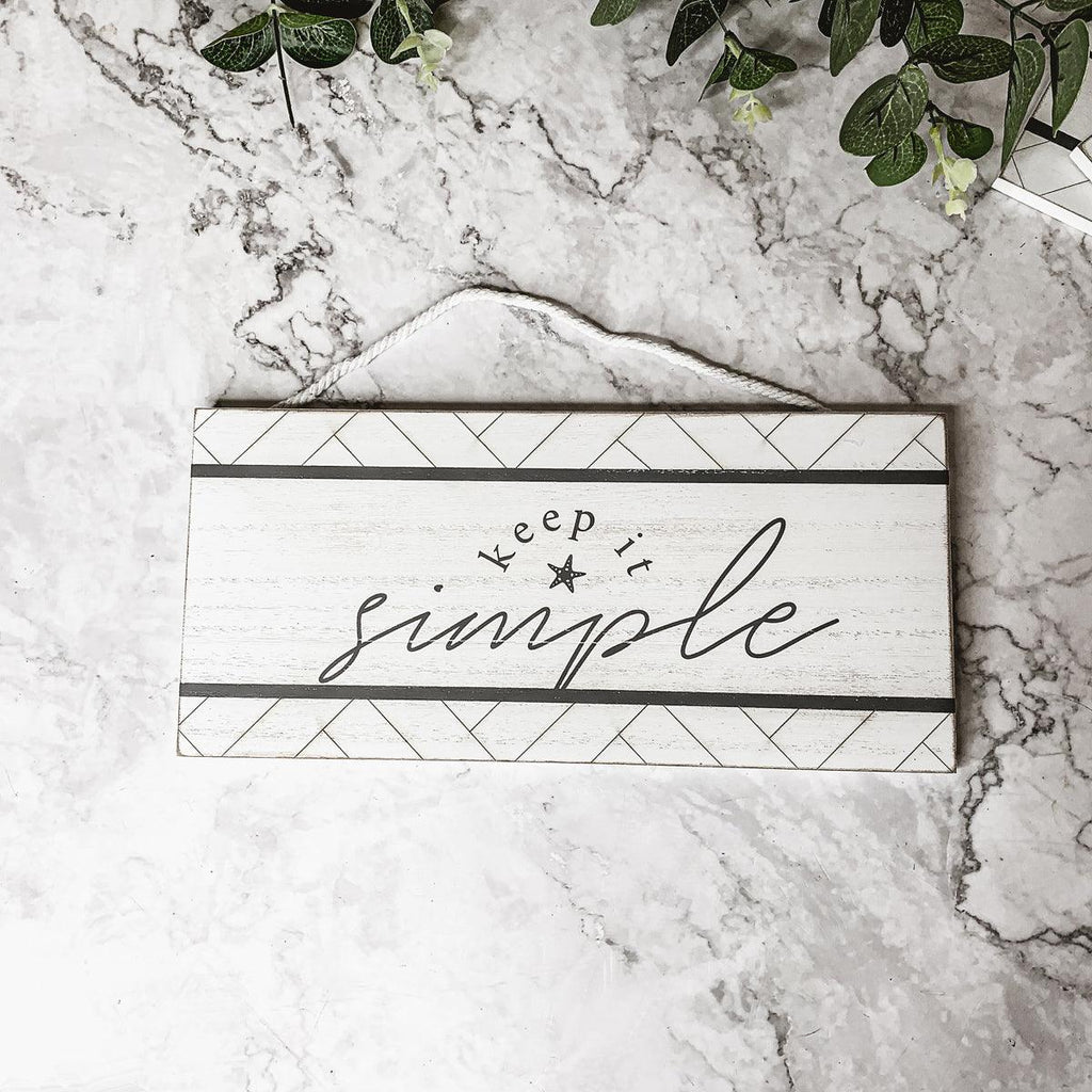 Keep it Simple