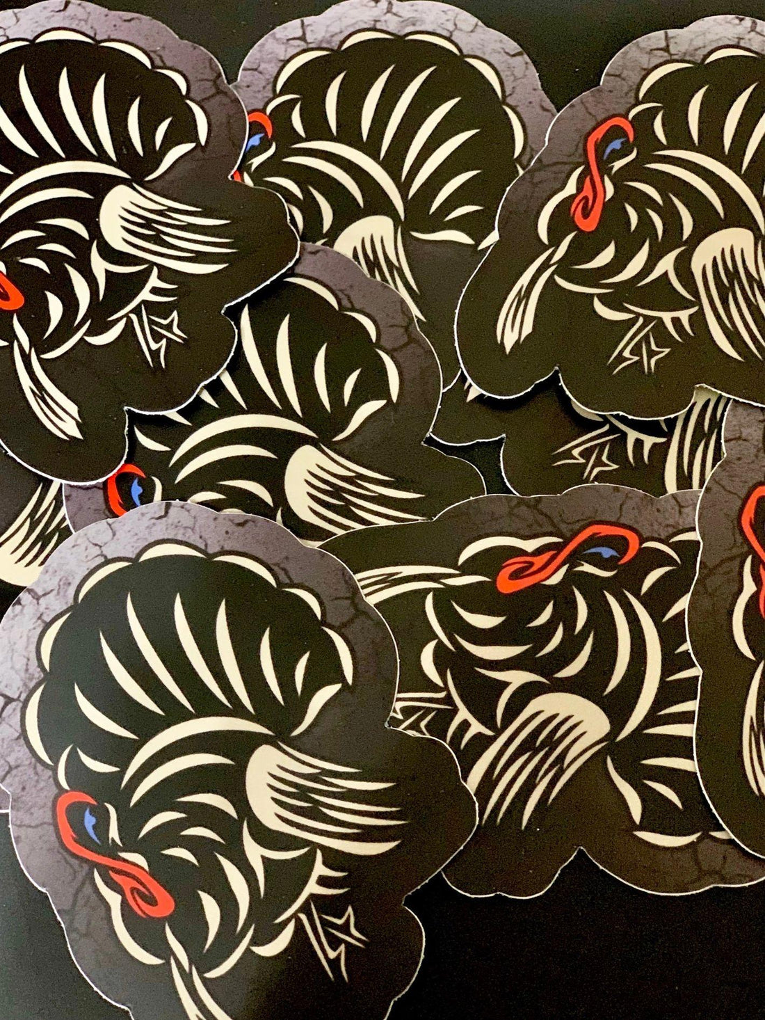 Turkey Decal Outdoor Adventure Sticker, High-Contrast Gear Decor