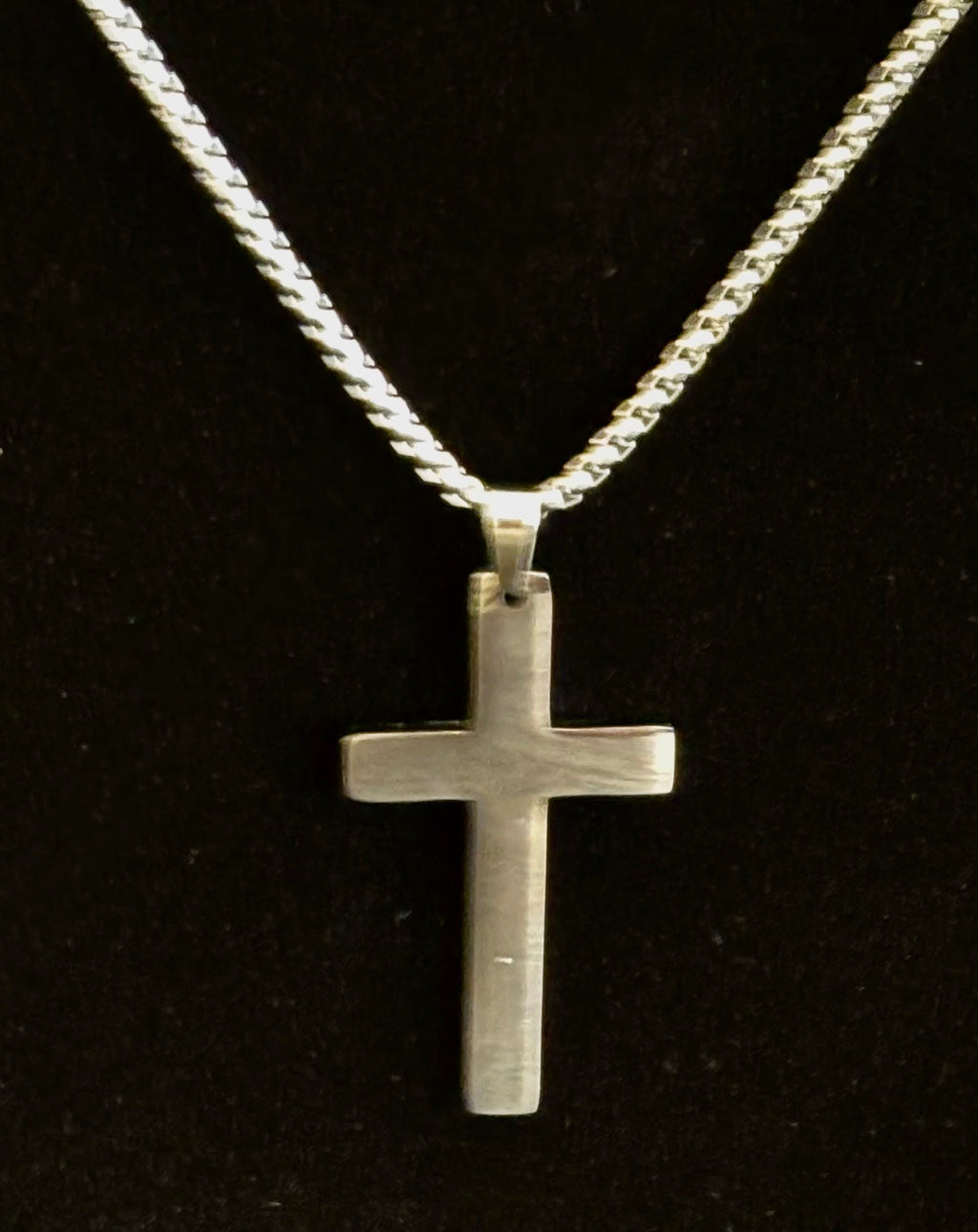 Stainless Steel Cross Necklace – A Symbol of Strength, Balance & Self-Expression