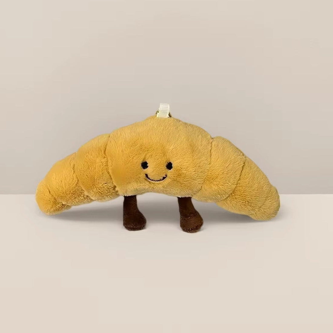 13" Giant Croissant Plushie | Ultra-Soft Aesthetic Food Pillow
