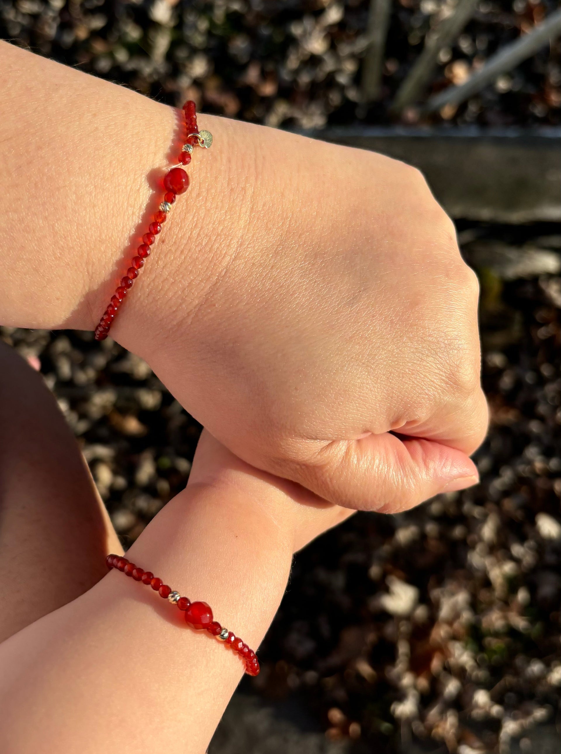 Zoe and Me Mother & Daughter Bracelet in "Amour"