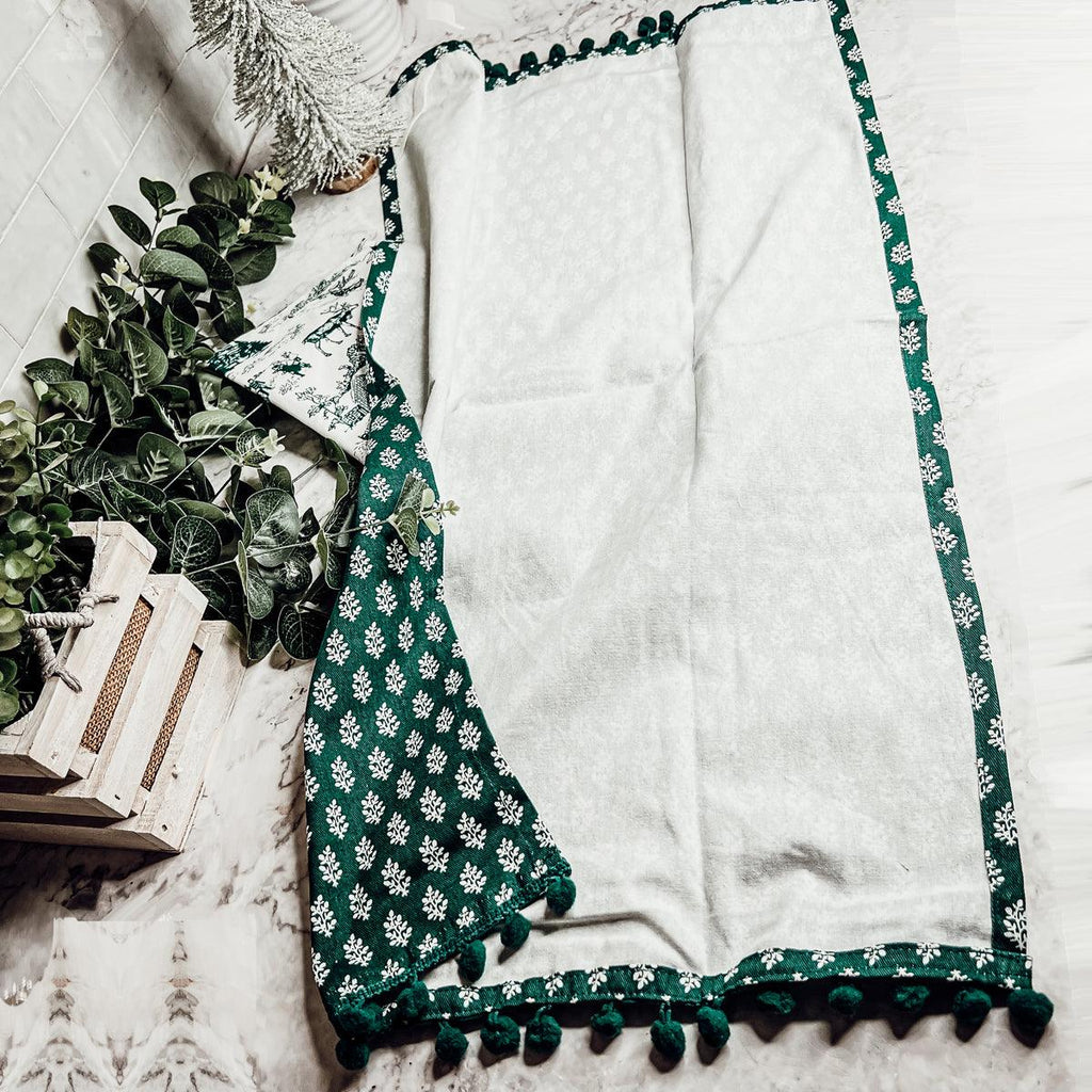 Forest Green Towels