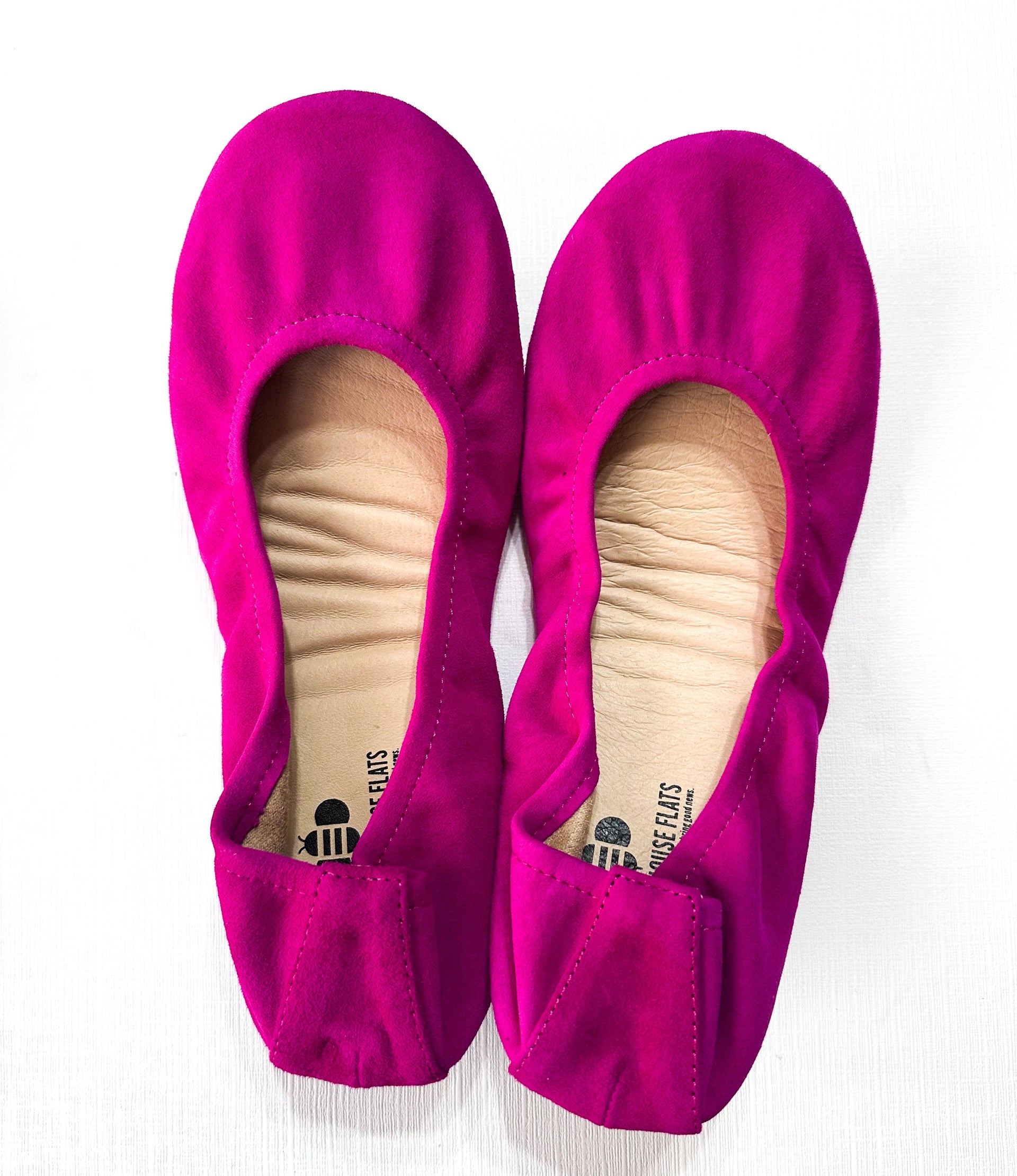Fuchsia Suede