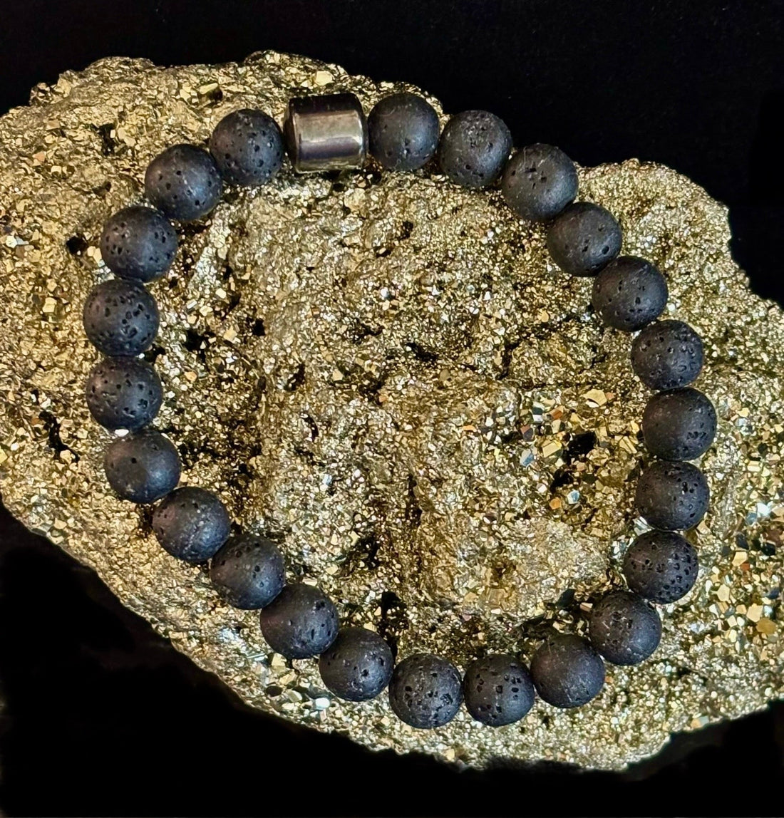 Earth Energy Collection – 6 Choices - Natural Stone & Magnetic Bead Bracelets for Medium to Large Wrists