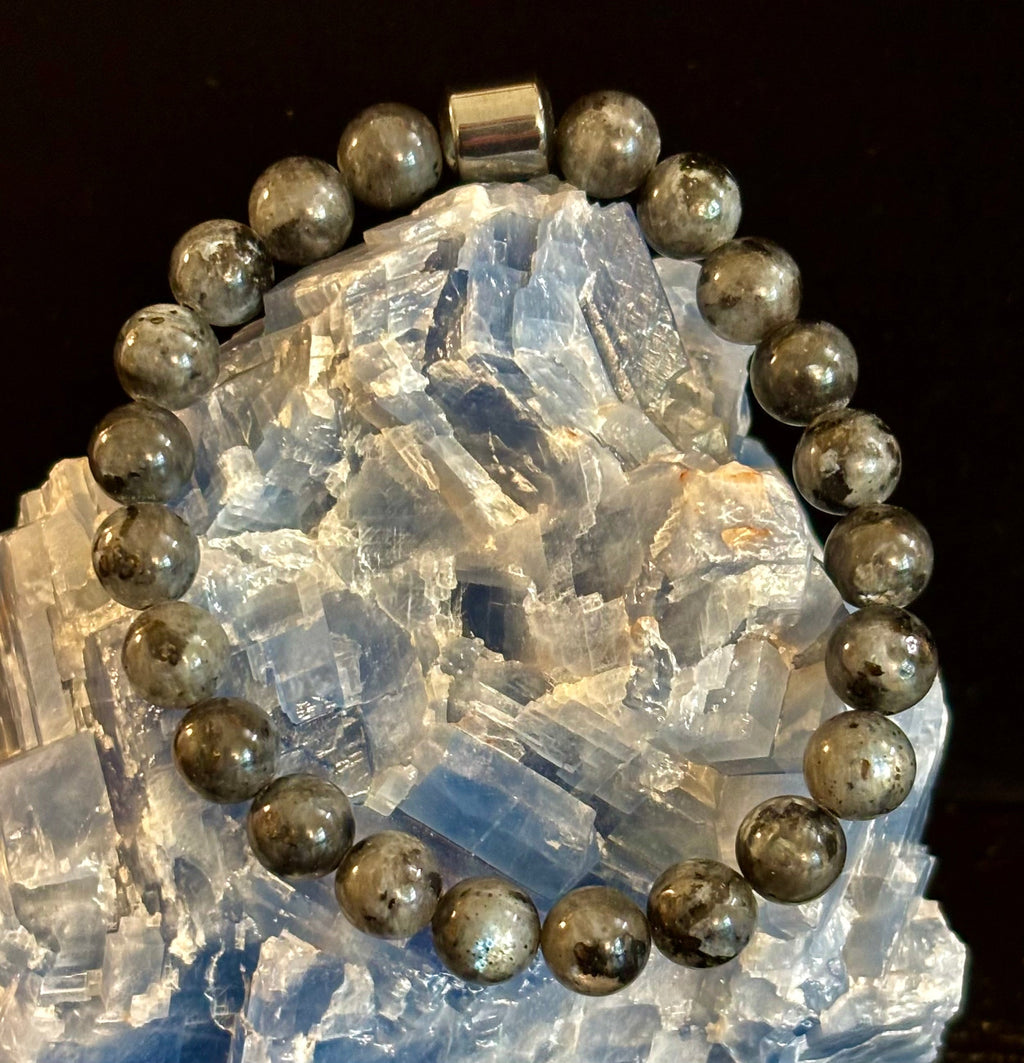 Earth Energy Collection – 6 Choices - Natural Stone & Magnetic Bead Bracelets for Medium to Large Wrists