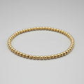 14K Gold Filled 3mm Bead Bracelet