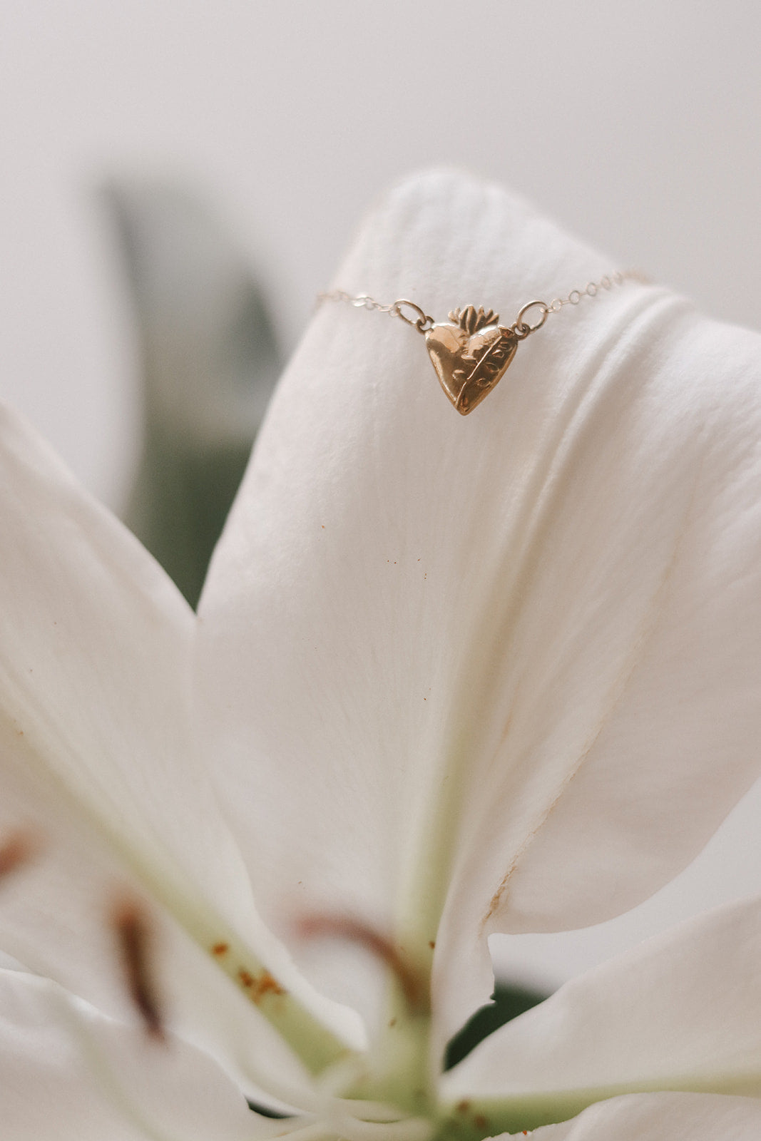 Chaste Heart Of St. Joseph Necklace