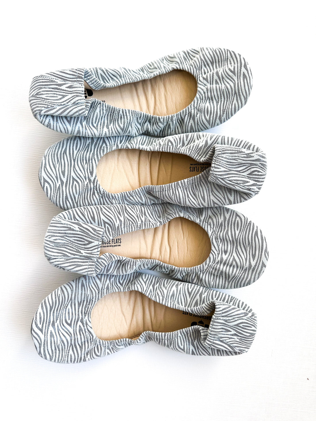 Zealous Zebra Pattern Slip On Comfortable Women Flats - Image 5