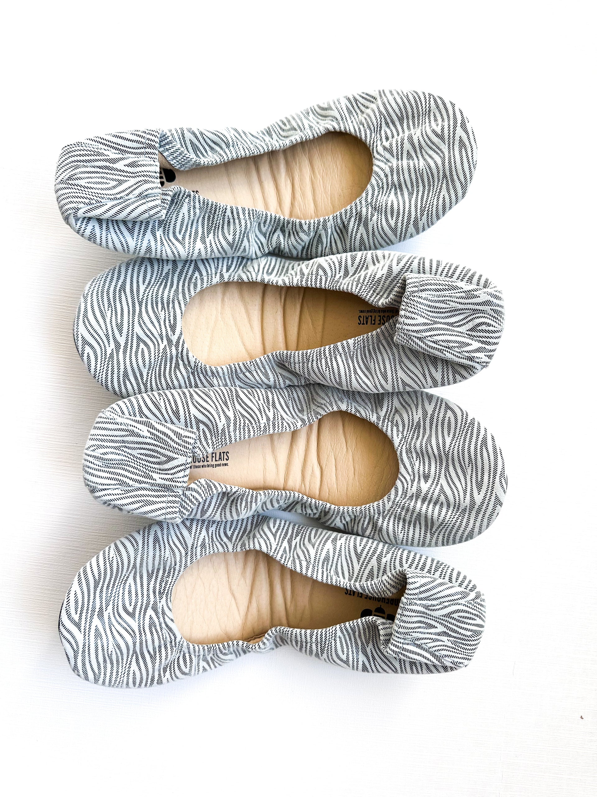 Zealous Zebra Pattern Slip On Comfortable Women Flats - Image 5