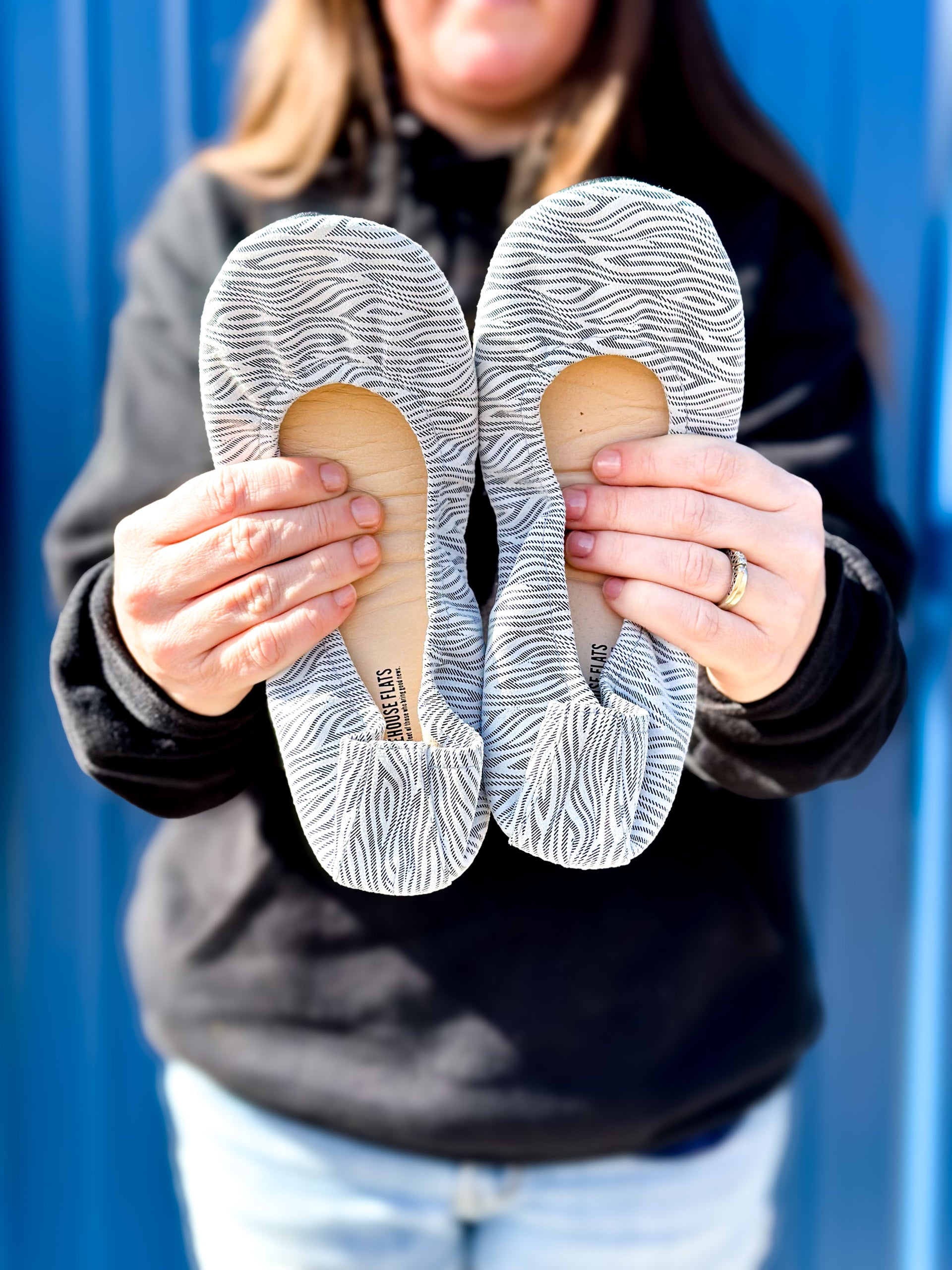 Zealous Zebra Pattern Slip On Comfortable Women Flats - Image 6