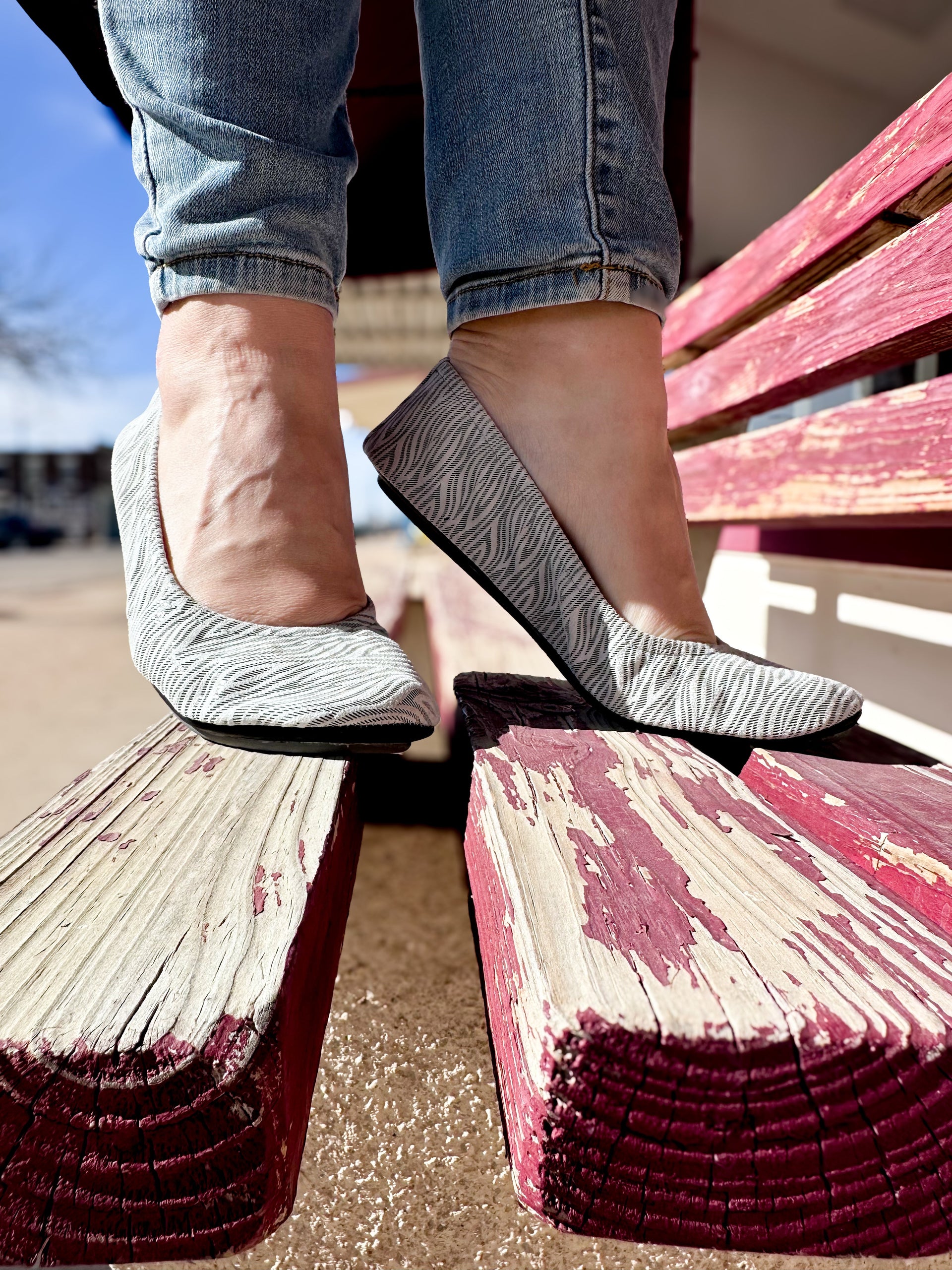 Zealous Zebra Pattern Slip On Comfortable Women Flats - Image 4