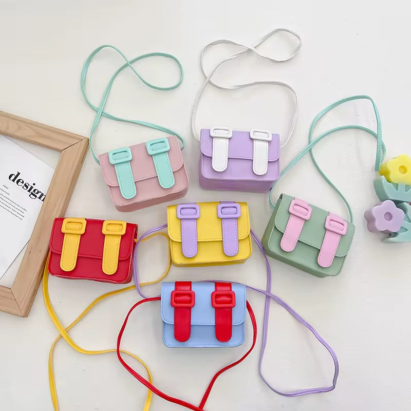 Pre-Order Mini Color Pop Satchel Bag – Fun, Stylish Crossbody for Kids