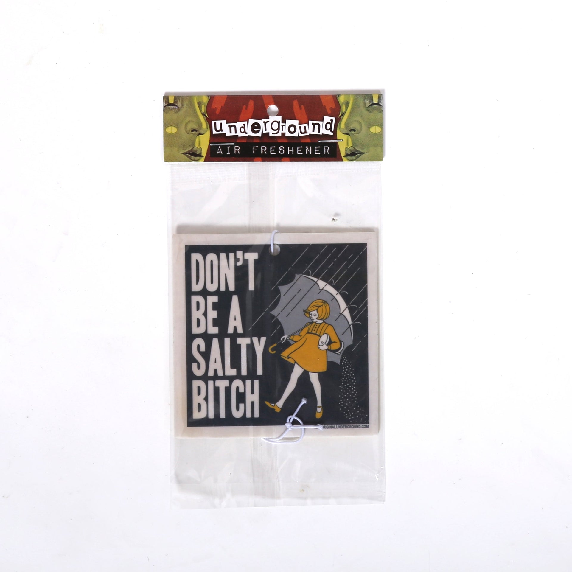 Don't Be a Salty Bitch Funny Car Air Freshener - Bold Novelty Gift