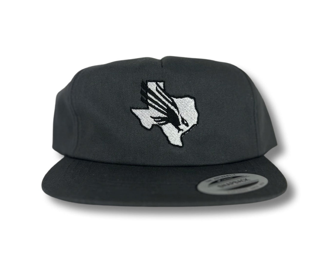 University of North Texas Diving Eagle Snapback Mesh Hat - Green