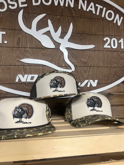 Spring Turkey Hunting Hat - Trucker, 7-Panel, and Rope Styles