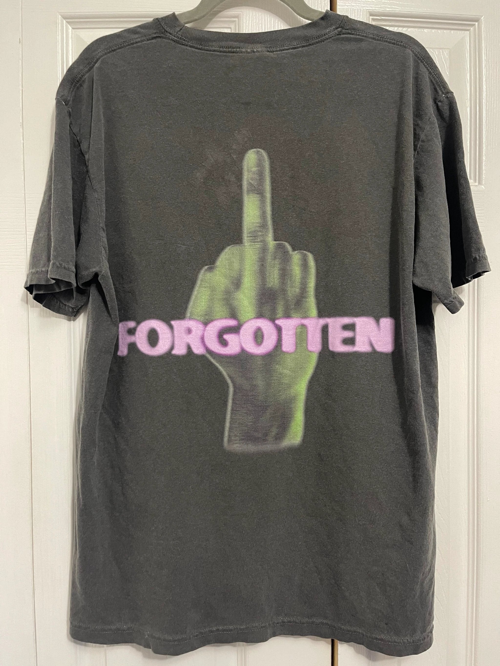Paranormal Forgotten Garment Dyed Streetwear Graphic T-Shirt - Image 7