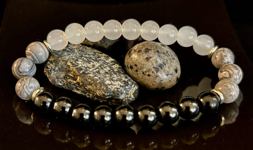 Wicked Fabulous Protection Trio Bracelet — Reiki-Infused Energy Shield