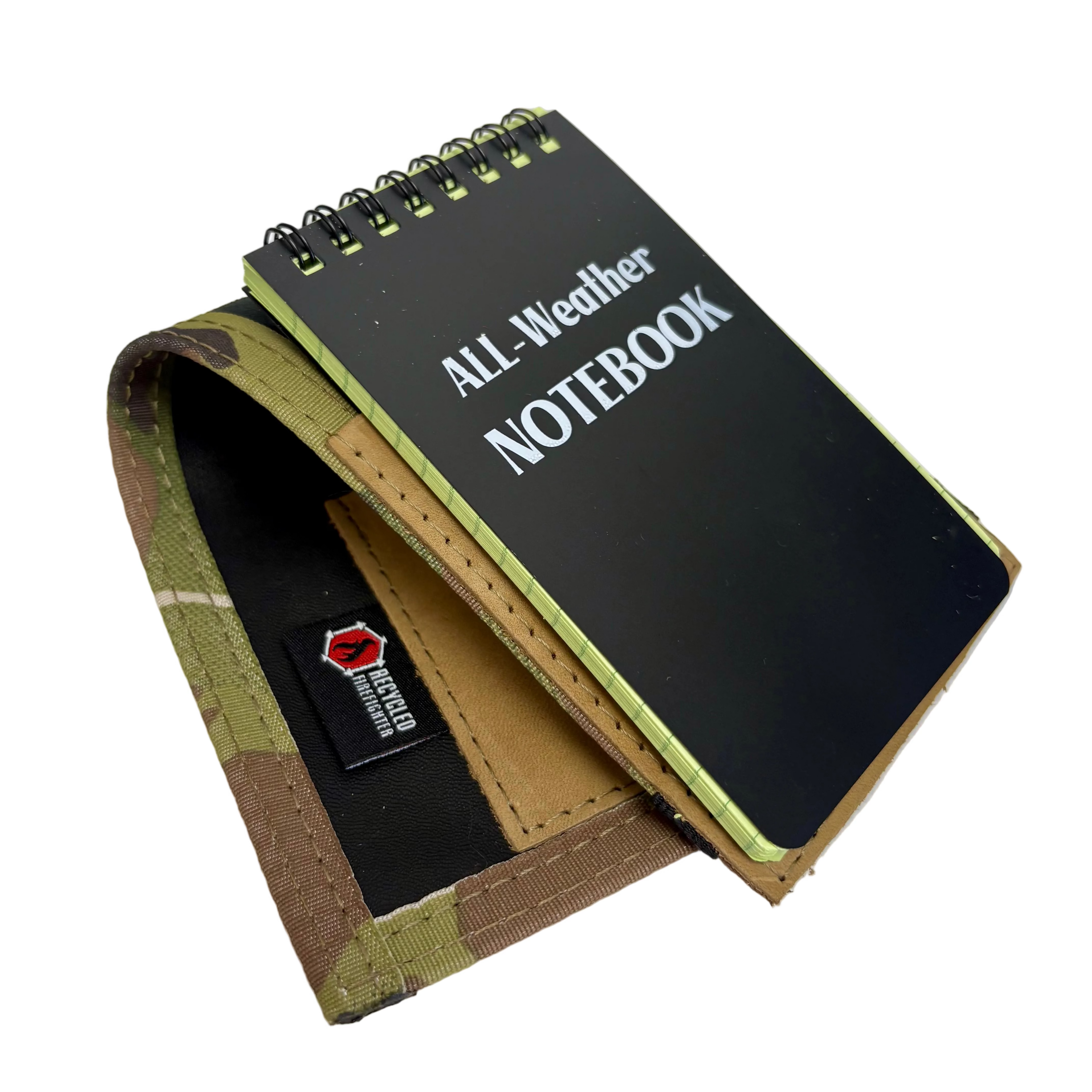 Tactical Leather Notebook Cover for All-Weather Field Notes