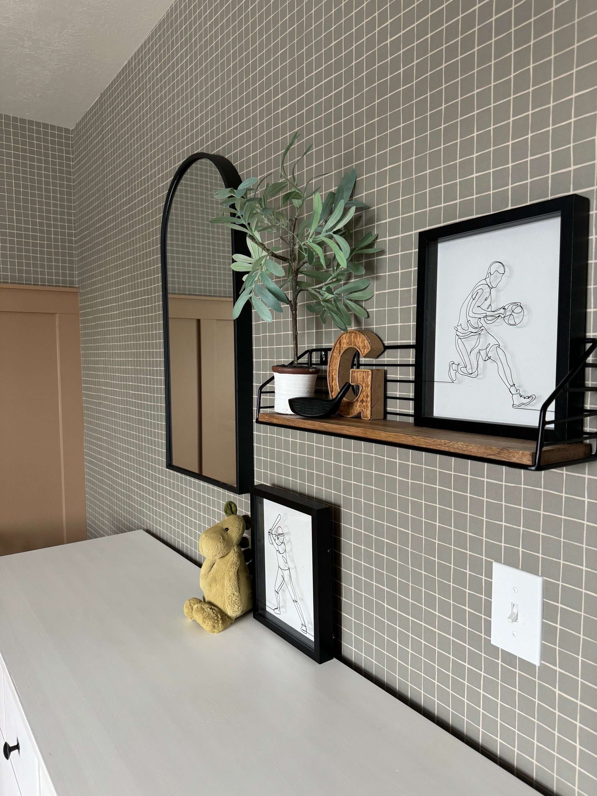 Hudson Peel and Stick Removable Wallpaper for Modern Home Decor