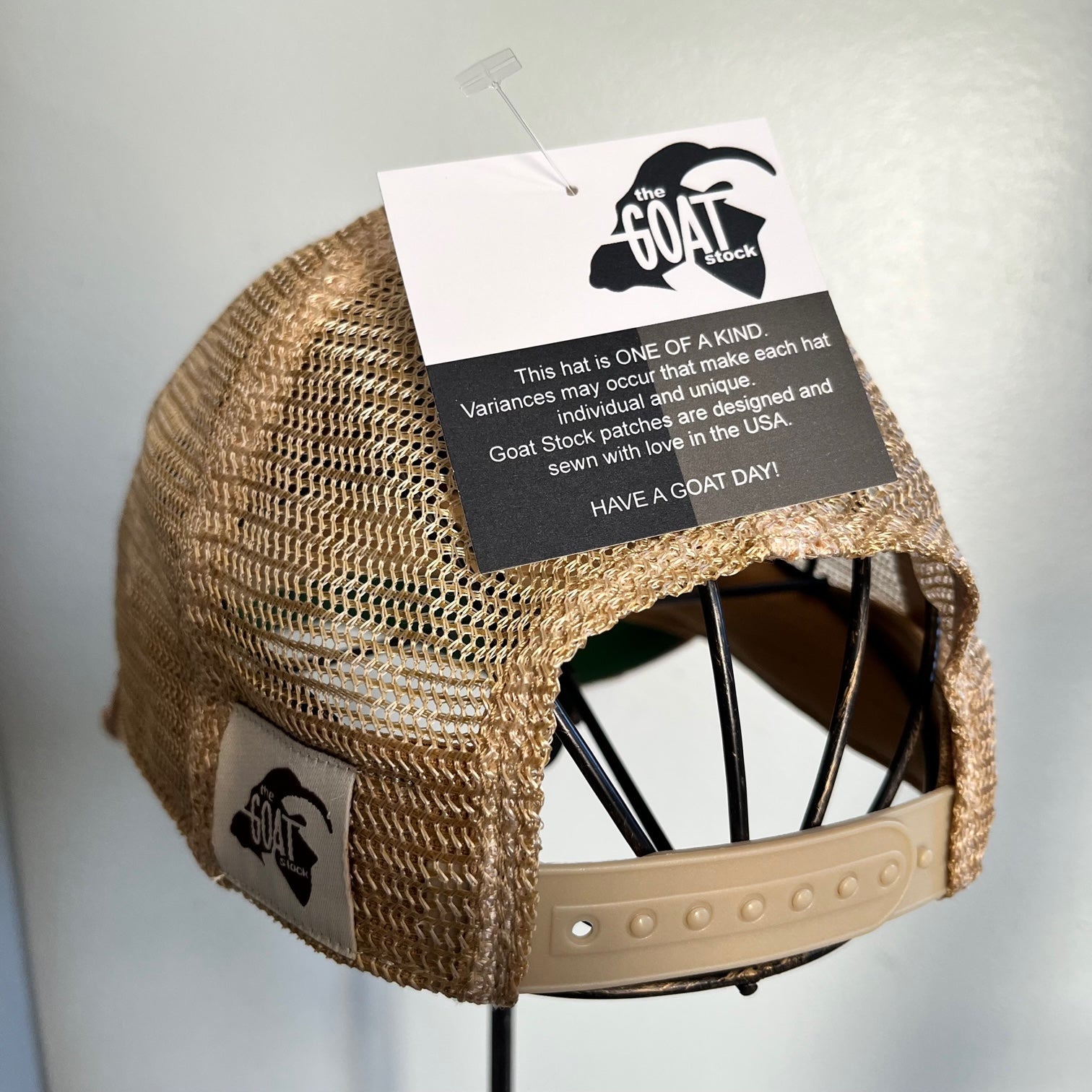 You Are My Sunshine Distressed Mesh Snapback Baseball Hat - Image 3