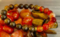 Depression Support Intention Bracelet – Yellow Tiger Eye, Banded Carnelian & Bronzite | 8mm Gemstones