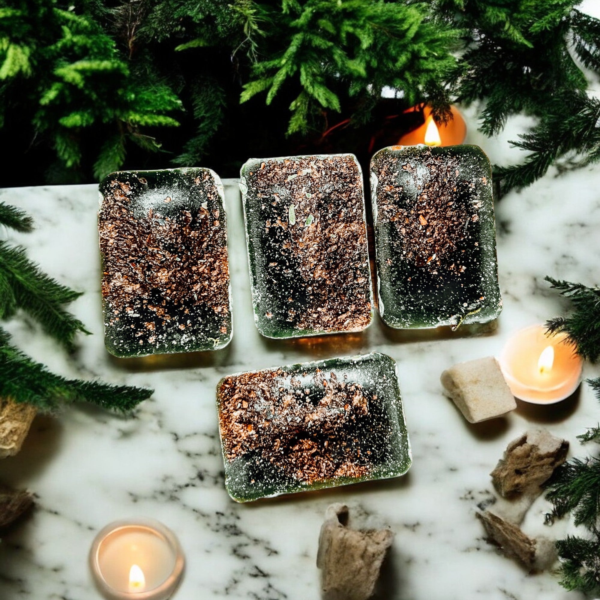 Wood Cabin Scented Soy Wax Melts Handcrafted Artisan Fragrance - Image 10