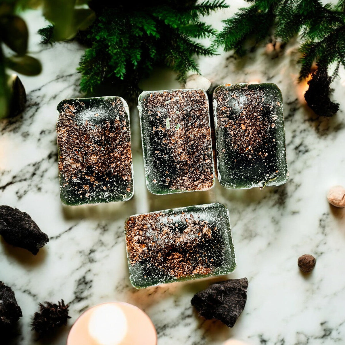 Wood Cabin Scented Soy Wax Melts Handcrafted Artisan Fragrance - Image 6