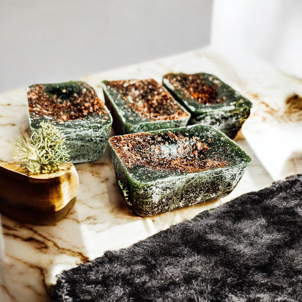 Wood Cabin Scented Soy Wax Melts Handcrafted Artisan Fragrance - Image 3