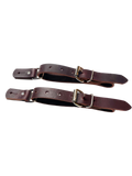 Rodeo Hard Junior Bull Riding Spur Straps | Youth Latigo Leather Made in USA