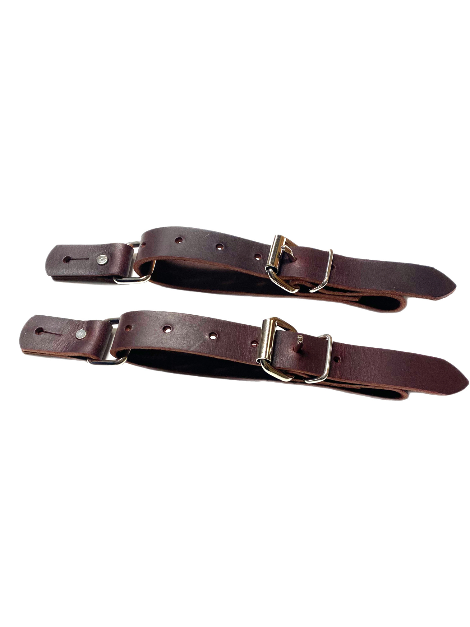 Rodeo Hard Junior Bull Riding Spur Straps | Youth Latigo Leather Made in USA