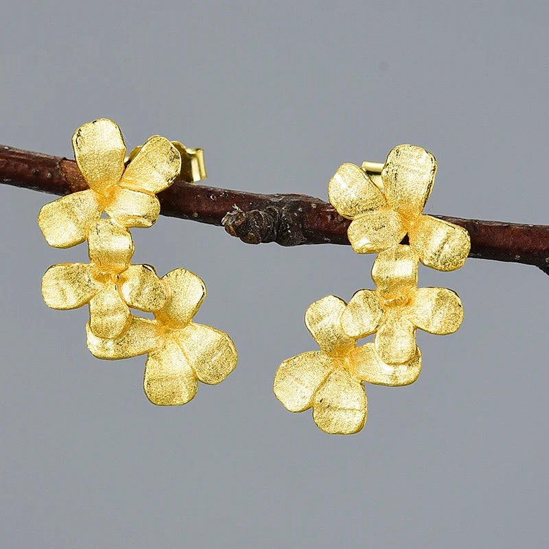 Forget Me Not Earrings