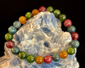 Multicolor Tourmaline Bracelet – Reiki-Infused Balance, Protection & Emotional Healing Jewelry (Medium Wrist)