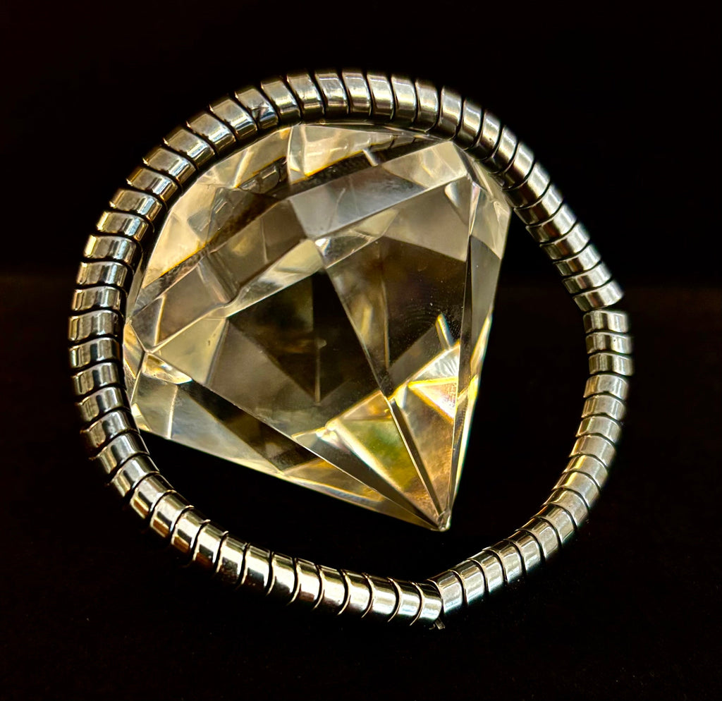 🐍 Snake Bone Style Bracelet – Bold & Modern Power Piece