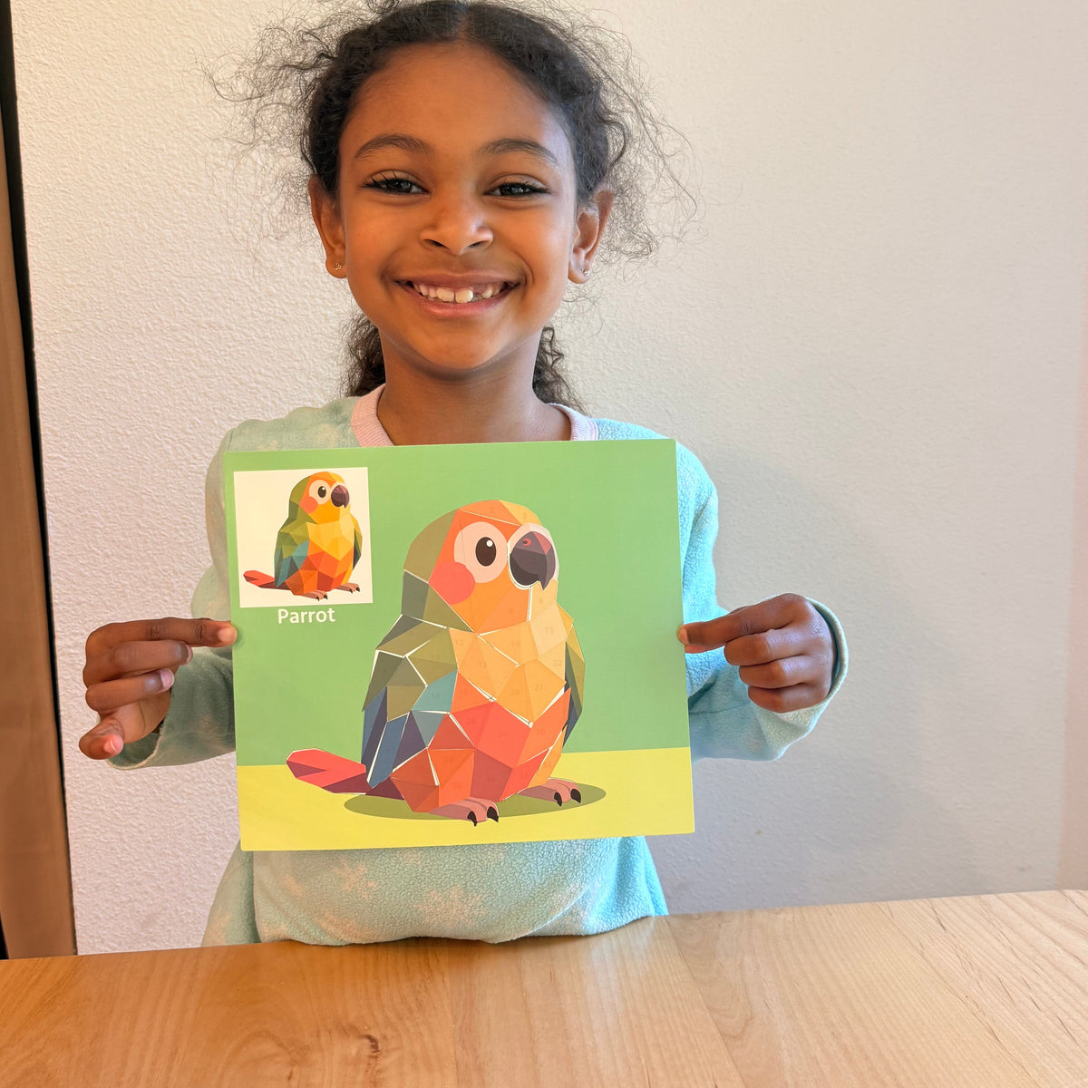 Kids' DIY Sticker Puzzle Painting Kit | Mess-Free Montessori Travel Toy
