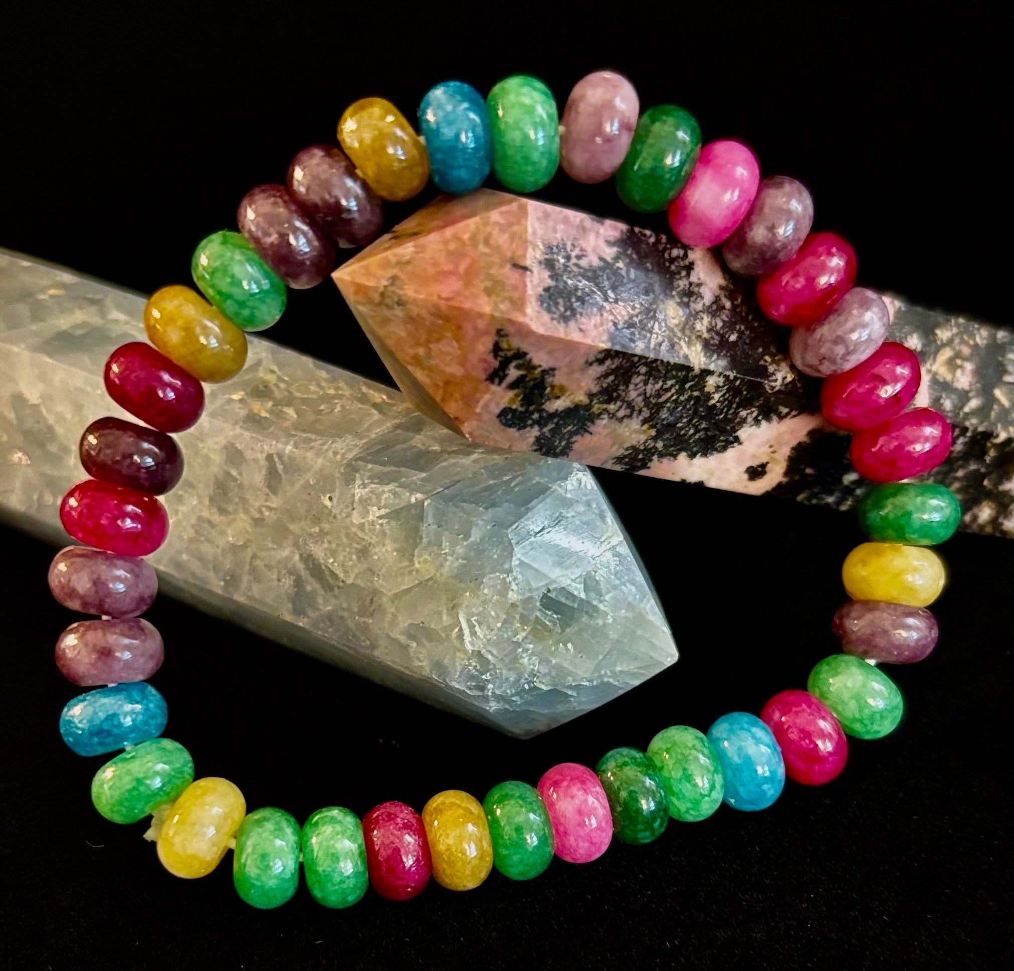 Multi-Color Tourmaline Wish Bracelet