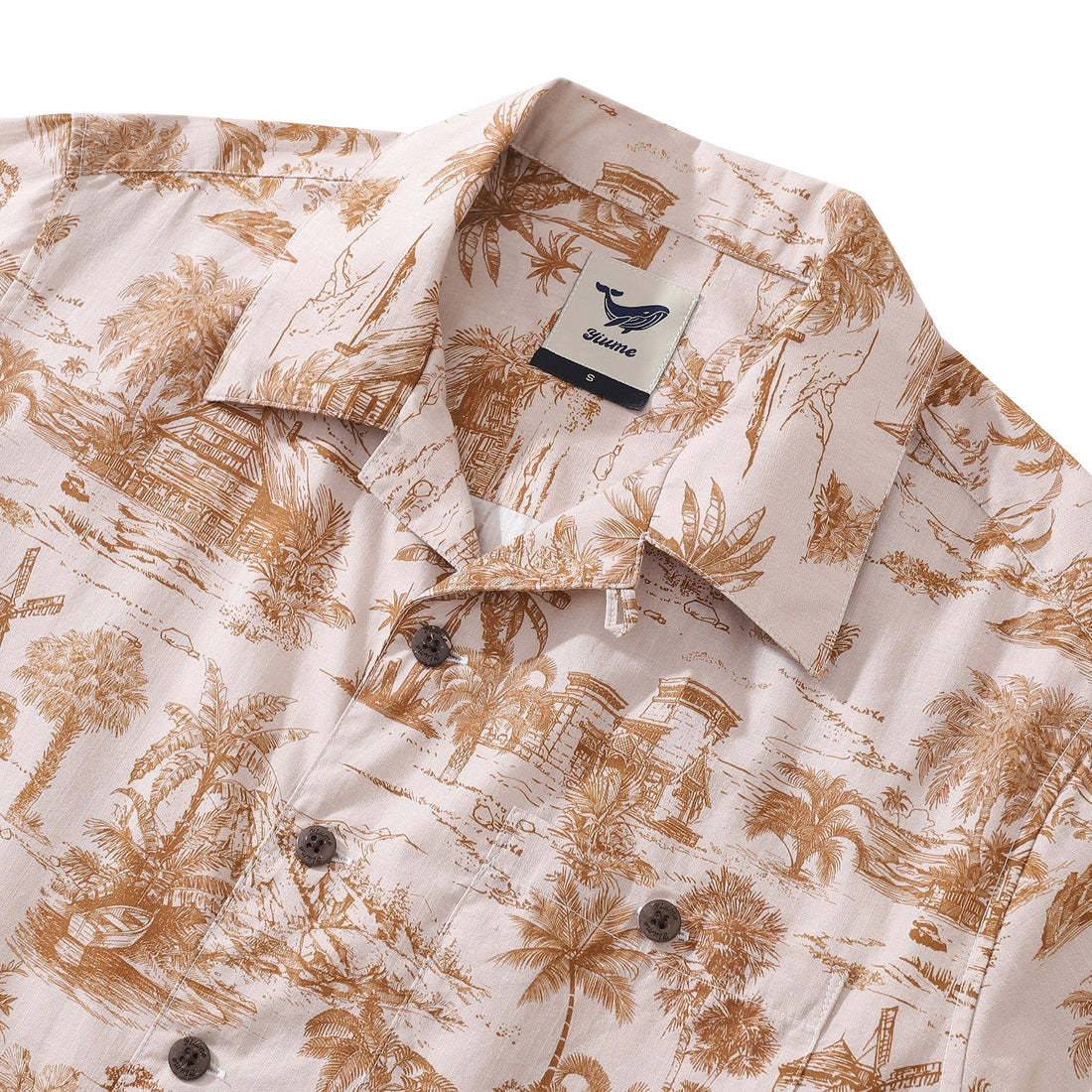 California Dreams Vintage 1920s Inspired Hawaiian Shirt
