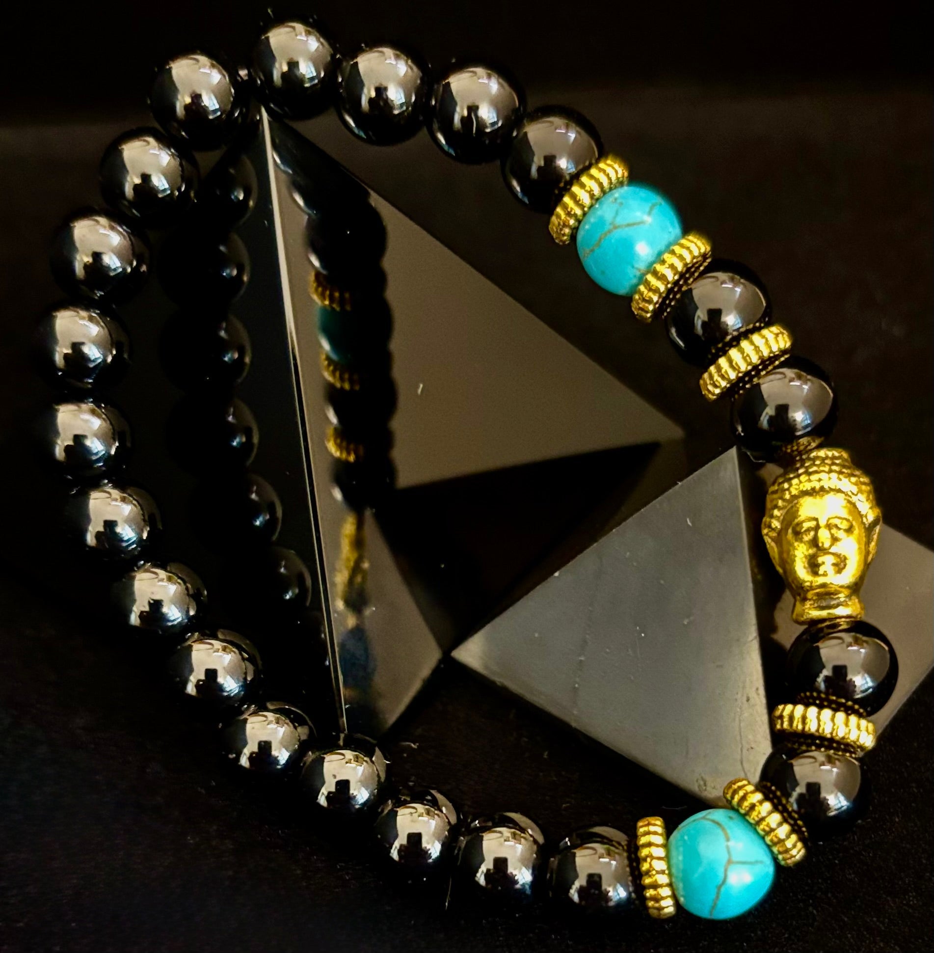 Handmade Gemstone Buddha Bracelets