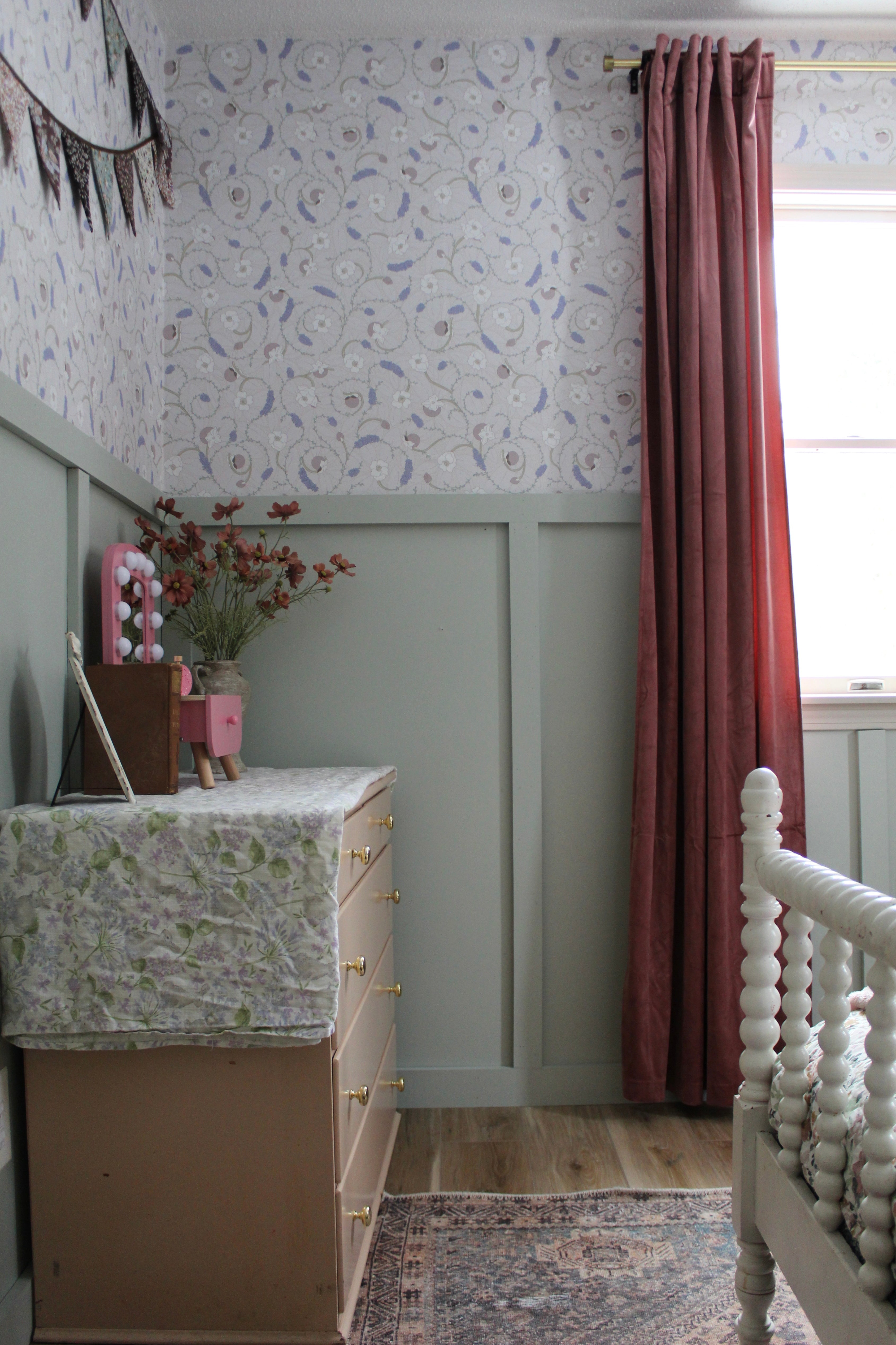 Linnea Removable Peel and Stick Wallpaper by Grateful Artsy Soul