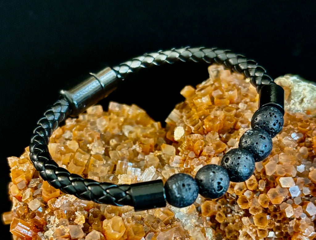 Magnetic Buckle Braided Bracelet – 4 Unique Styles - Medium Wrists