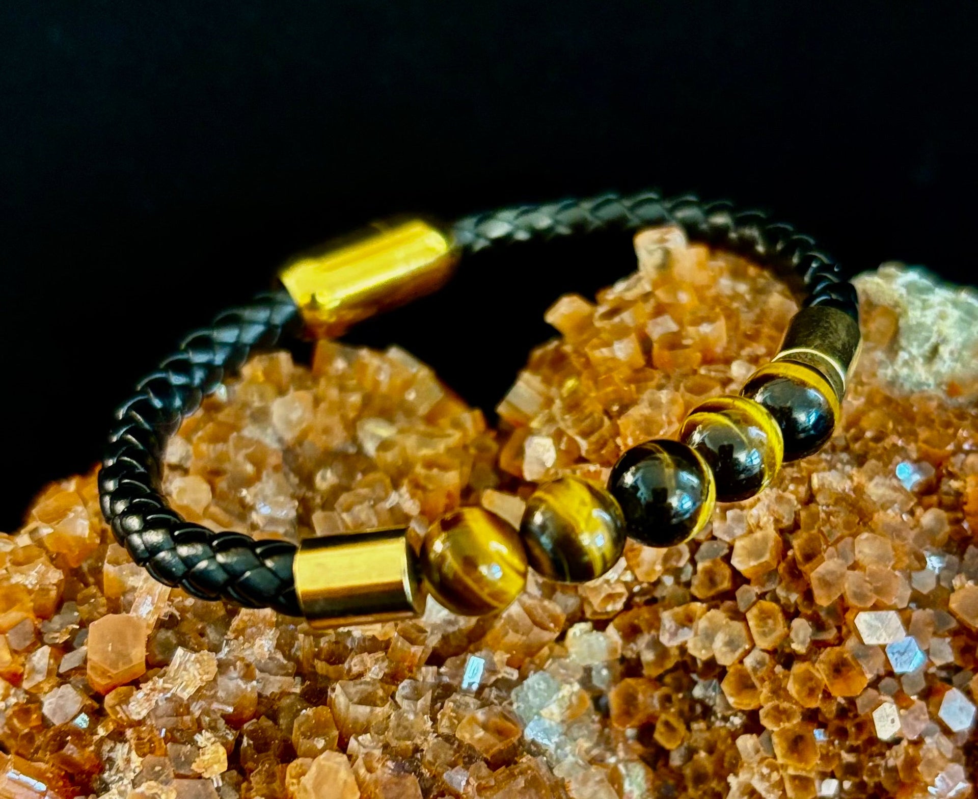 Magnetic Buckle Braided Bracelet – 4 Unique Styles - Small and Medium Wrists