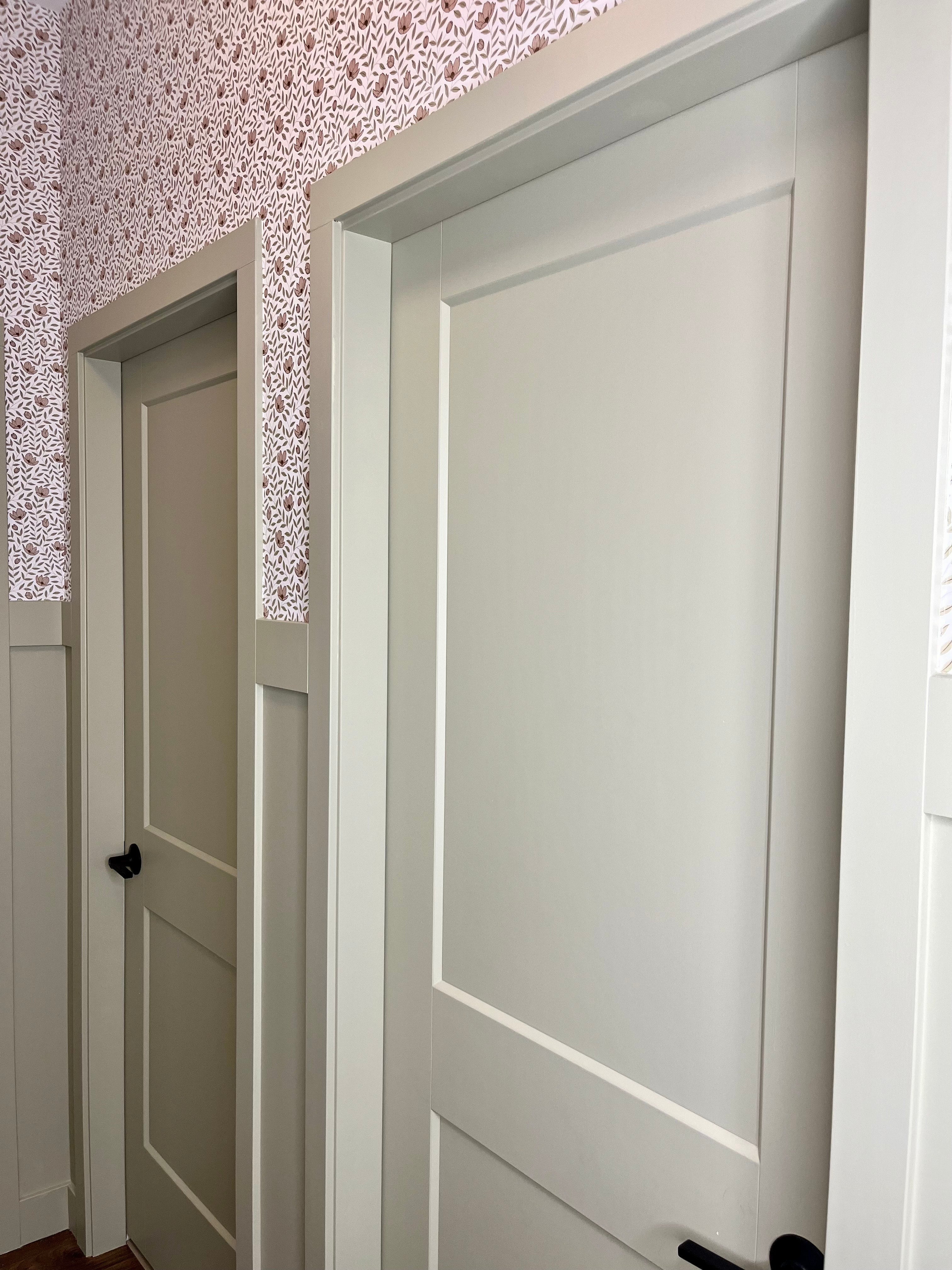 Eliana Floral Wallpaper Sage Green Cottagecore Wall Decor