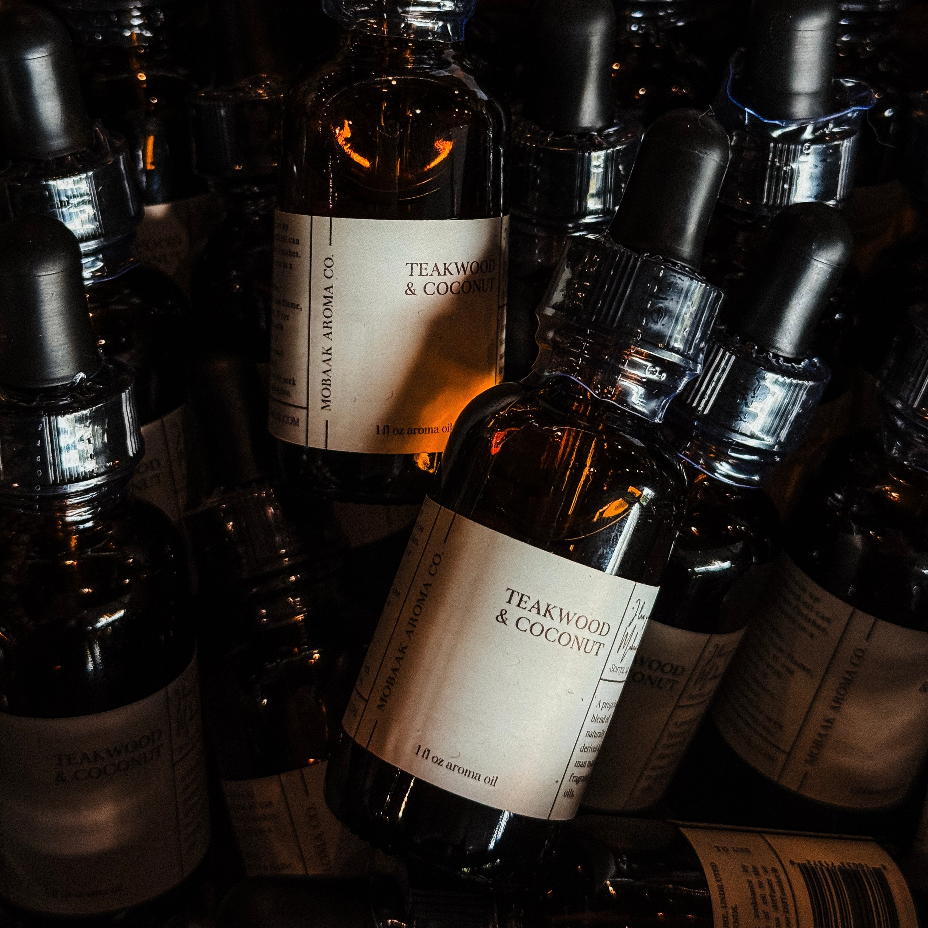 Teakwood & Coconut Aroma Oil - Pure Fragrance