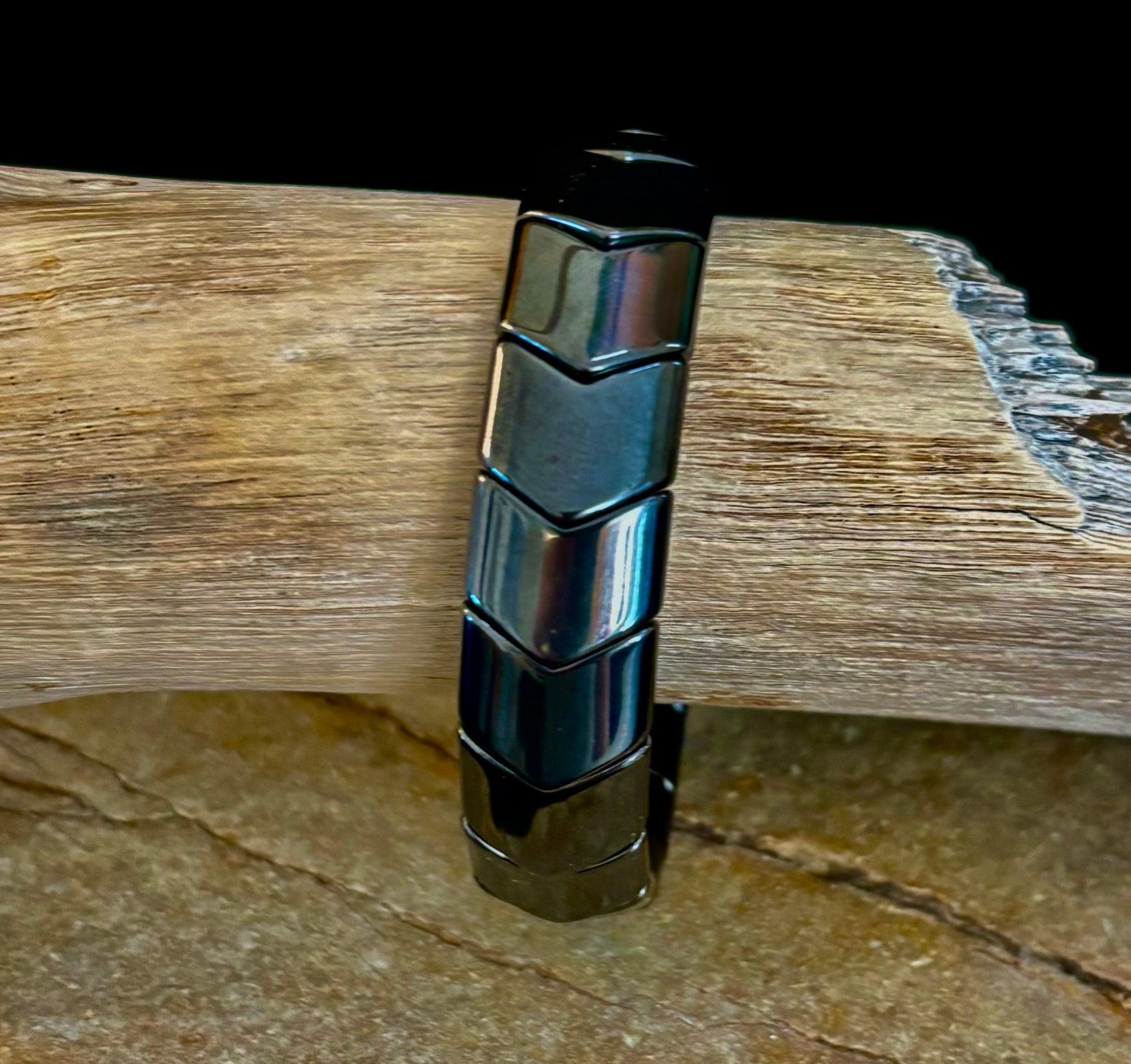 Grounded Strength Bracelet – Balance • Protection • Confidence (Medium–Large Wrists)