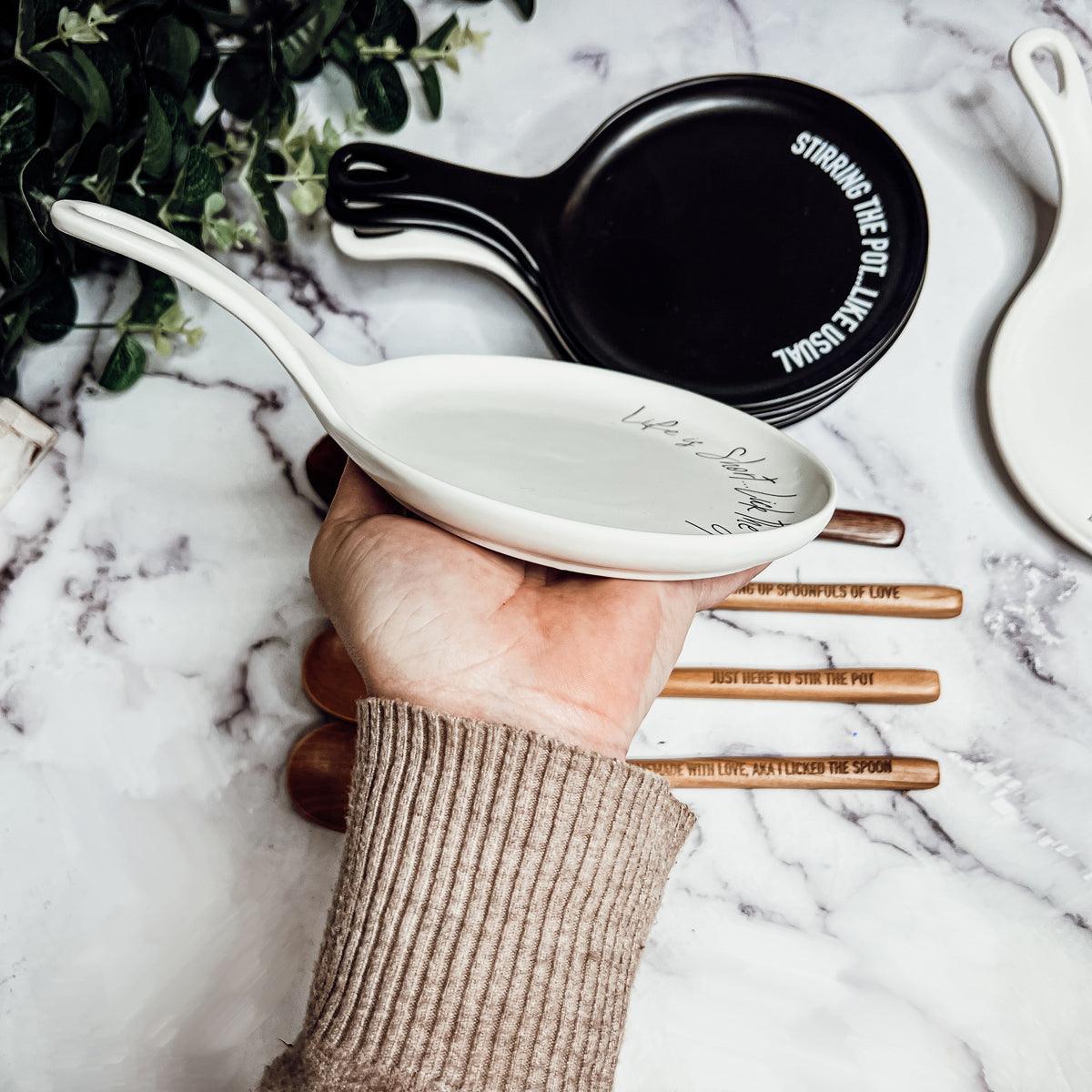 Lick the Spoon Cursive