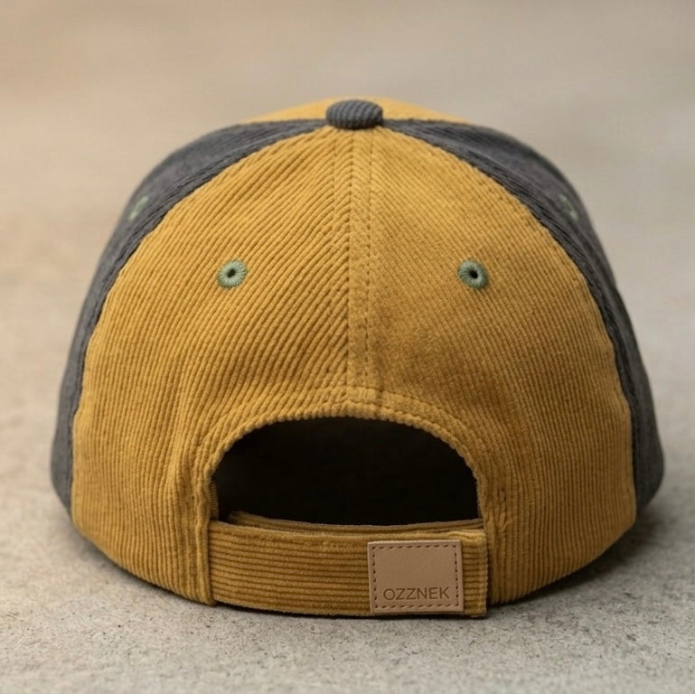 Retro Baseball Cap | Multi-Tone Hat for Big Kids & Adults