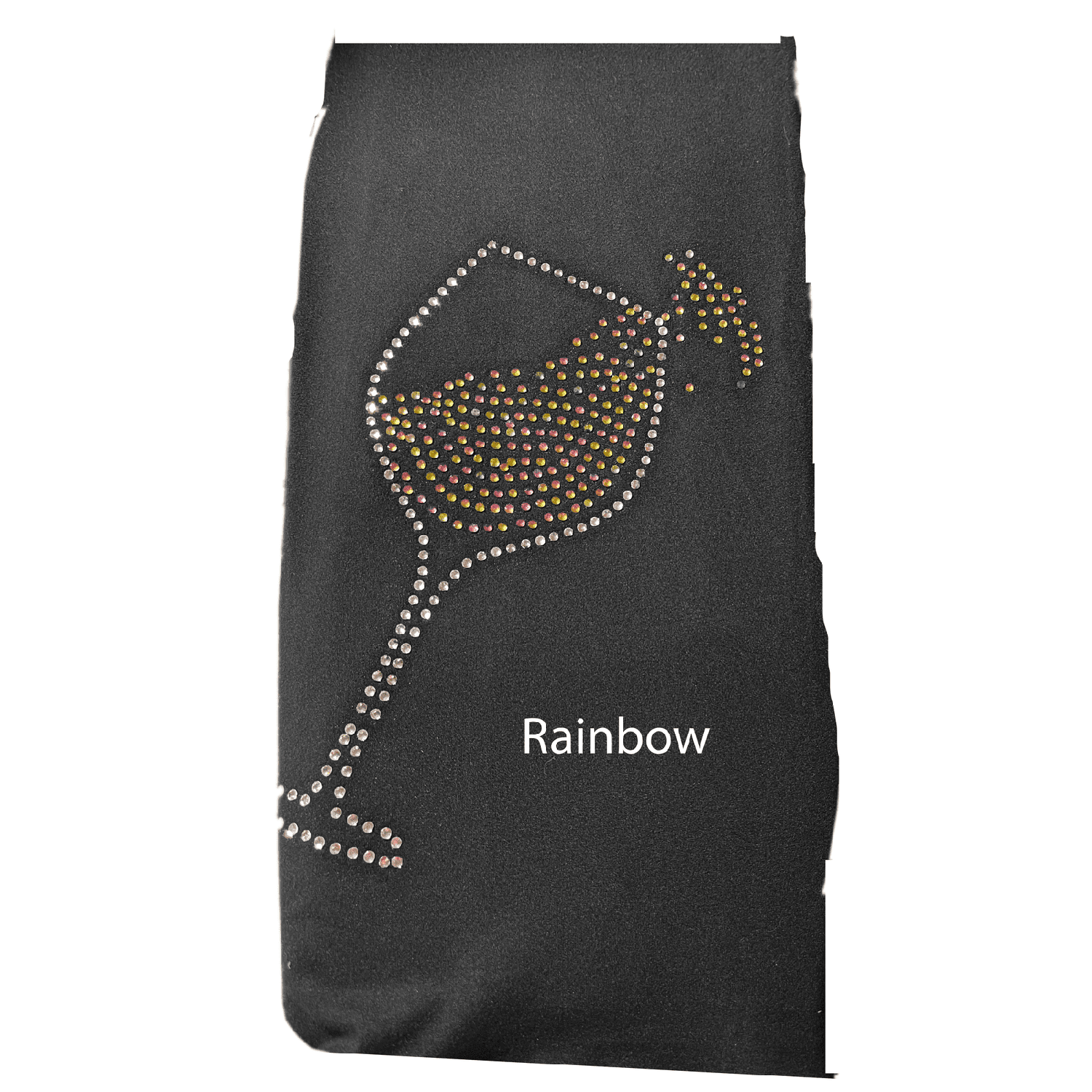 Wine Glass Rhinestone Leggings with Pockets in Multiple Colors - Image 5