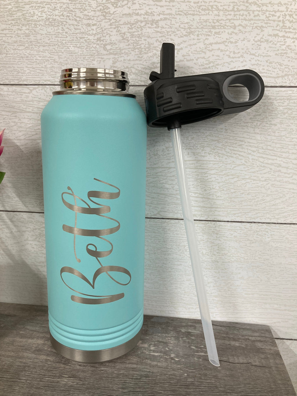 Personalized Engraved 32 oz. Water Bottle