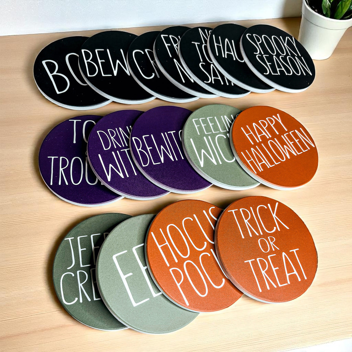 Halloween Coasters