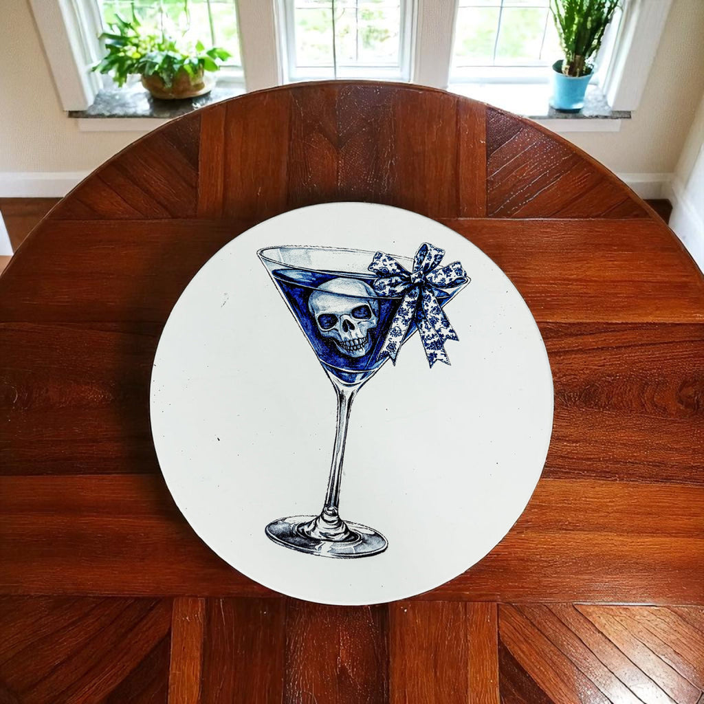 Chinoiserie Halloween Coasters