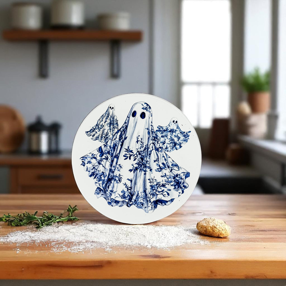 Chinoiserie Halloween Coasters